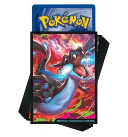Pokemon Mega Charizard UPC Sleeves Phantasmal Flames - Image 1