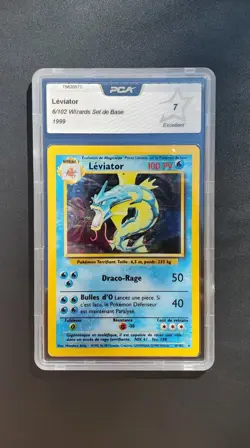 Carte Pokemon Leviator Holo 6/102 - Set de Base - FR - PCA 7 - Image 1