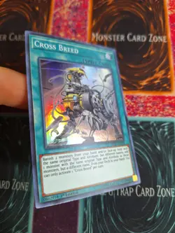 Yu-Gi-Oh! Cross Breed MP19-EN124 Super Rare 1st Edition Near Mint - Image 2