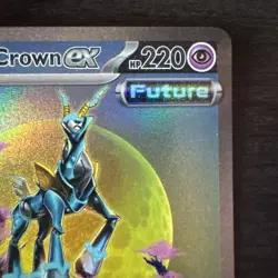 Pokemon TCG Scarlet & Violet Temporal Forces Iron Crown EX 206/162 Near Mint NM - Image 3
