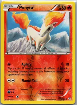 Ponyta 14/83 Common - Pokemon TCG Generations - Reverse Holo (NM) - Image 1