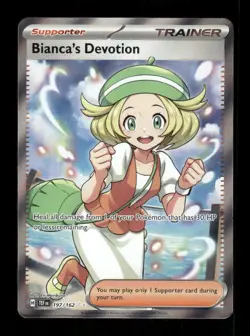 Pokemon Bianca's Devotion Ultra Rare SV05: Temporal Forces 197/162 NM - Image 1