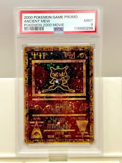 2000 Pokemon game promo ancient mew pokemon 2000 psa 9 - Image 1