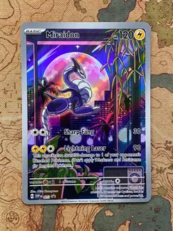Pokemon TCG - Miraidon SVP 013 Black Star Promo Scarlet & Violet Base Set NM - Image 1
