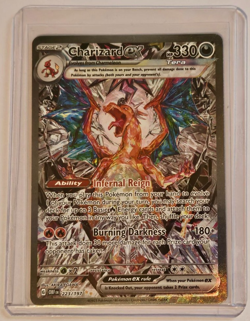 Charizard ex 223/197 Obsidian Flames Special Illustration Rare SIR - NM Pokemon - Image 1