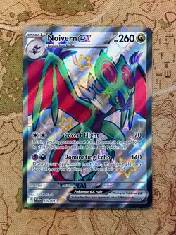 Pokemon Card TCG - Noivern ex 220 Shiny Ultra Rare Paldean Fates Near Mint - Image 1