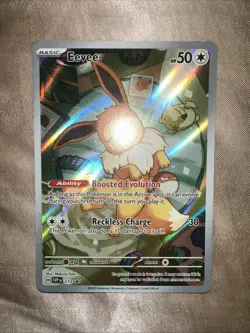 Pokemon Eevee TCG 173 Scarlet & Violet Black Star Promo - Image 1