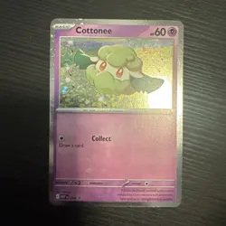 Pokemon Cottonee #018 Phantasmal Flames Black Star PROMO Rare Foil Holo Hot - Image 1
