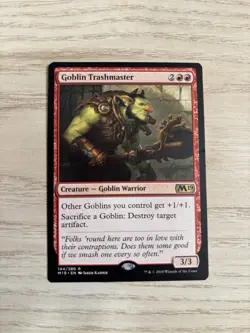 Goblin Trashmaster M19 144 Core Set 2019 NM MTG Magic Card English - Image 1