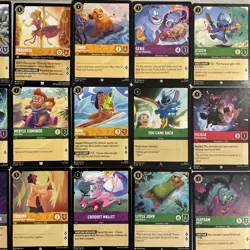 175+ Disney Lorcana Mixed Set Trading Card Lot Base Foil You Get All - Image 3