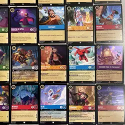 175+ Disney Lorcana Mixed Set Trading Card Lot Base Foil You Get All - Image 5