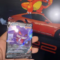 Gengar V 156/264 Fusion Strike NM Full Art Ultra Rare Pokemon Card - Image 3
