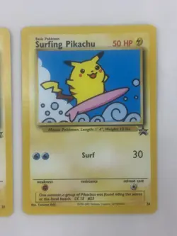 Lot of 2 1999 Pokemon Black Star Promo Card #25 Flying Pikachu NM Unplayed - Image 5