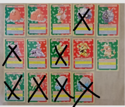 Pokemon Card Game Topsun 1995 JPN Lot Set 7 - Image 1