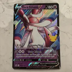 Dark Sylveon v SWSH134 Jumbo Cards Holo - Image 1
