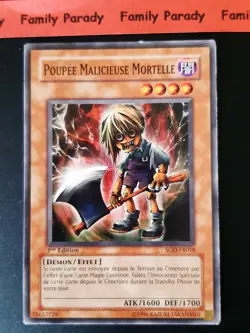 Poupee Malicieuse Mortelle SOD-FR018 Carte Yu-Gi-Oh! vf Occ 1ere Edition - Image 1