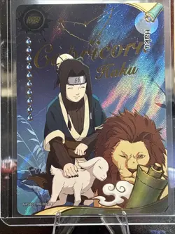 Haku NRSA01-MR-006L4 Naruto Kayou Card Tier 4 Wave 6 Haku Zodiac Capricorn Holo - Image 1