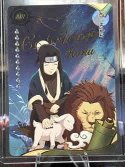 Haku NRSA01-MR-006L4 Naruto Kayou Card Tier 4 Wave 6 Haku Zodiac Capricorn Holo - Image 2