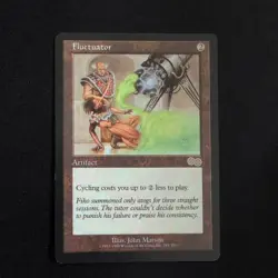 Fluctuator - #295 - Lightly Played - Urza's Saga Regular - Mtg LP - Image 1