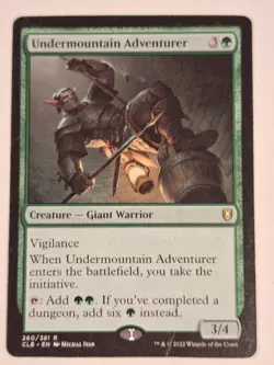 Undermountain Adventurer - Commander: Legends - Magic the Gathering MTG Nice! - Image 1
