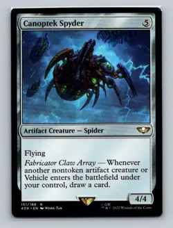 1x Canoptek Spyder (151) Warhammer 40,000 40K MTG Magic NM - Image 1