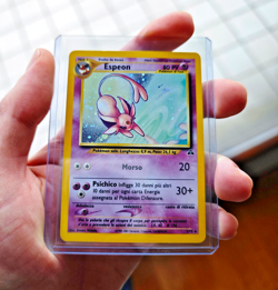 Pokemon Card Espeon 1/75 Rara Holo Ita Neo Discovery Vintage 🇮🇹 - Image 1