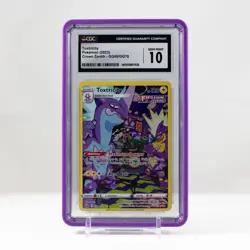 2023 Pokemon Toxtricity Character Rare Crown Zenith GG09/GG70 - CGC 10 - Image 1