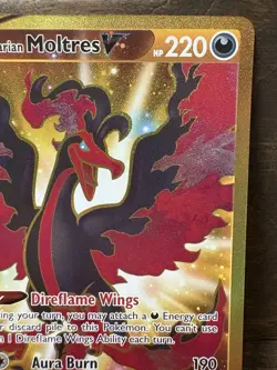 Galarian Moltres 183/172 Brilliant Stars Full Art Secret Rare Pokemon TCG - NM - Image 3