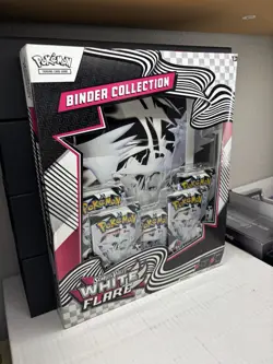 Pokemon TCG: Scarlet & Violet - WHITE FLARE Binder Collection NEW FACTORY SEALED - Image 3