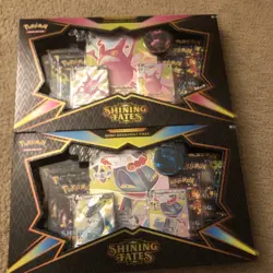 Pokemon Shining Fates Premium Collection Crobat & Dragapult Set - Sealed - Image 1