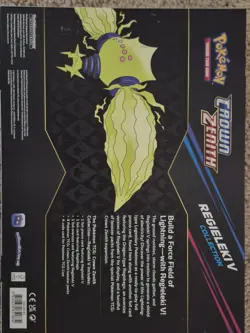 Pokemon TCG Crown Zenith Regieleki V Collection Sealed Box - Image 5