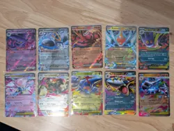 Pokemon Phantasmal Flames EX lot of 10 with Mega Charizard X EX - Image 1