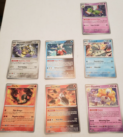 Pokemon TCG Paradox Rift Build and Battle Deck Exclusive Cards (Non-Holo) - Image 1