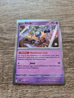 Klefki 096/198 Scarlet Violet Base Set - Holo - Pokemon Card - Image 1
