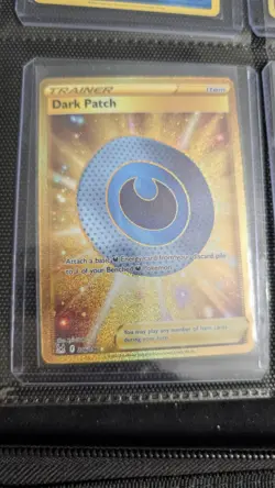 Pokemon TCG Dark Patch-Lost ORIGINS-216/196 Secret Rare Gold Card - Image 1
