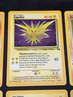 Vintage Pokemon Cards Holo Rare Lot WOTC Era Only Bundle MP/HP - Image 3