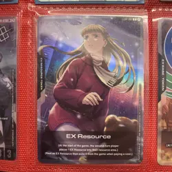 Gundam Card Game Relena EX Resource EXRP-001 Foil Promotional Card Sealed - Image 1