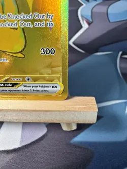 Pokemon TCG Pikachu EX 179/131 Prismatic Evolutions Secret Rare Card Gold - Image 4