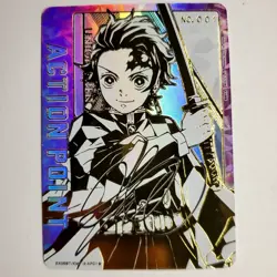 DIY Union Arena Demon Slayer Tanjiro Kamado EX05BT/KMY-3-AP01 AP Signed Card - Image 1