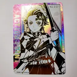 DIY Union Arena Demon Slayer Tanjiro Kamado EX05BT/KMY-3-AP01 AP Signed Card - Image 4