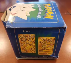 1999 Burger King Pokemon Togepi 23K Gold Plated Trading Card . Unopened - Image 5