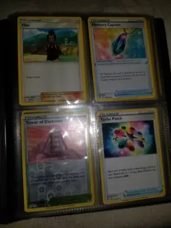Volcarona V BCCG graded 10 Mint card and common Pokemon cards lot - Image 3