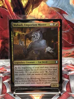 Mahadi, Emporium Master (Foil) Battle for Baldur's Gate 282/361 Uncommon MTG - Image 1