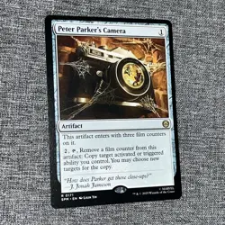 MTG Peter Parker's Camera 0171 Regular Marvel's Spider-Man NM/M SPM - Image 1