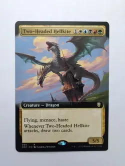 Two-Headed Hellkite (Extended Art) Commander: Dominaria United Regular - Image 1
