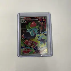 Ivysaur Illustration Rare 134/132 Near Mint Mega Evolution Pokemon TCG English - Image 1