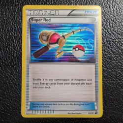 Pokemon TCG Super Rod 20/20 BW Dragon Vault Holo Foil Trainer LP/NM - Image 1