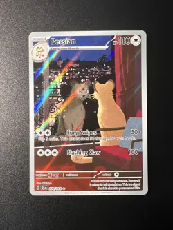 Persian 078/064 Shrouded Fable Sir Illustration Rare Pokemon NM - Image 1