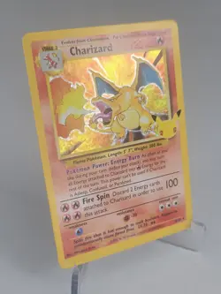 2021 Pokemon Celebrations Classic Collection Charizard 4/102 Holo Reprint - Mint - Image 2