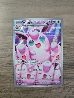 Pokemon TCG Wigglytuff 105/094 IR Phantasmal Flames NM - Image 1
